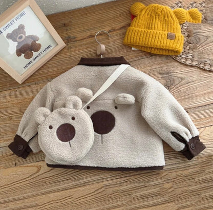 Teddy Fleece with Bag