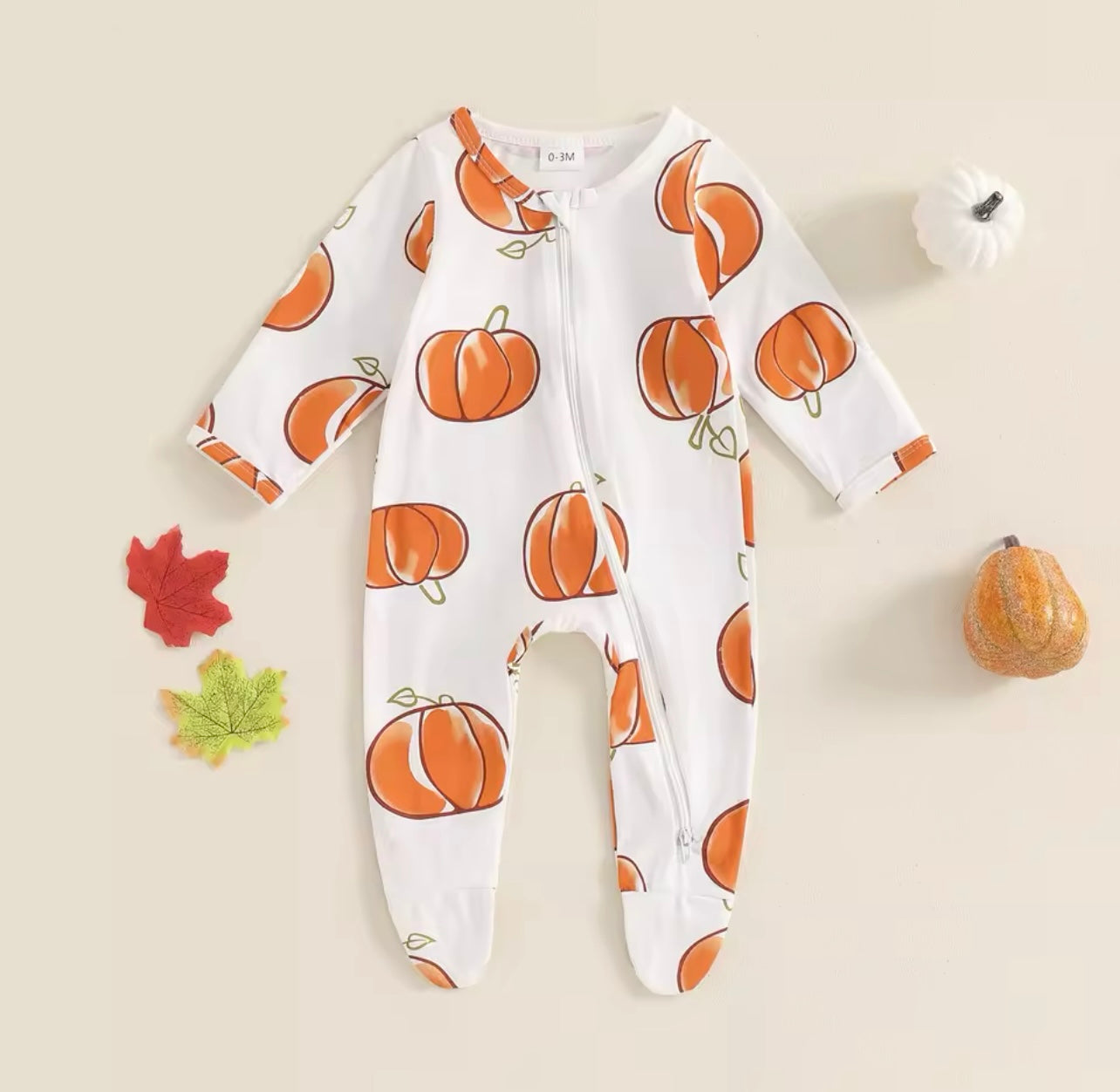 Pumpkin Sleepsuit