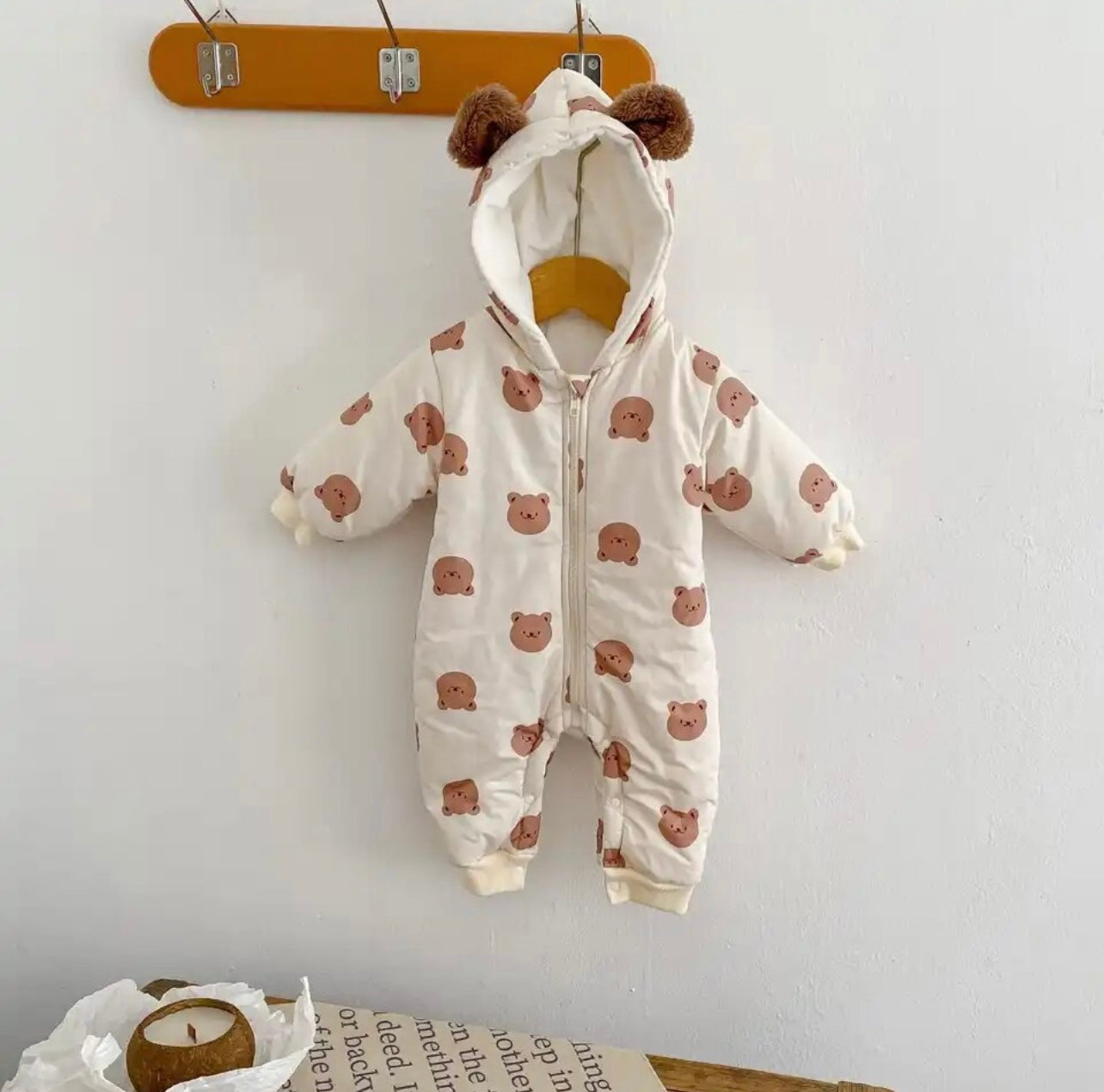 Teddy Bear Pramsuit