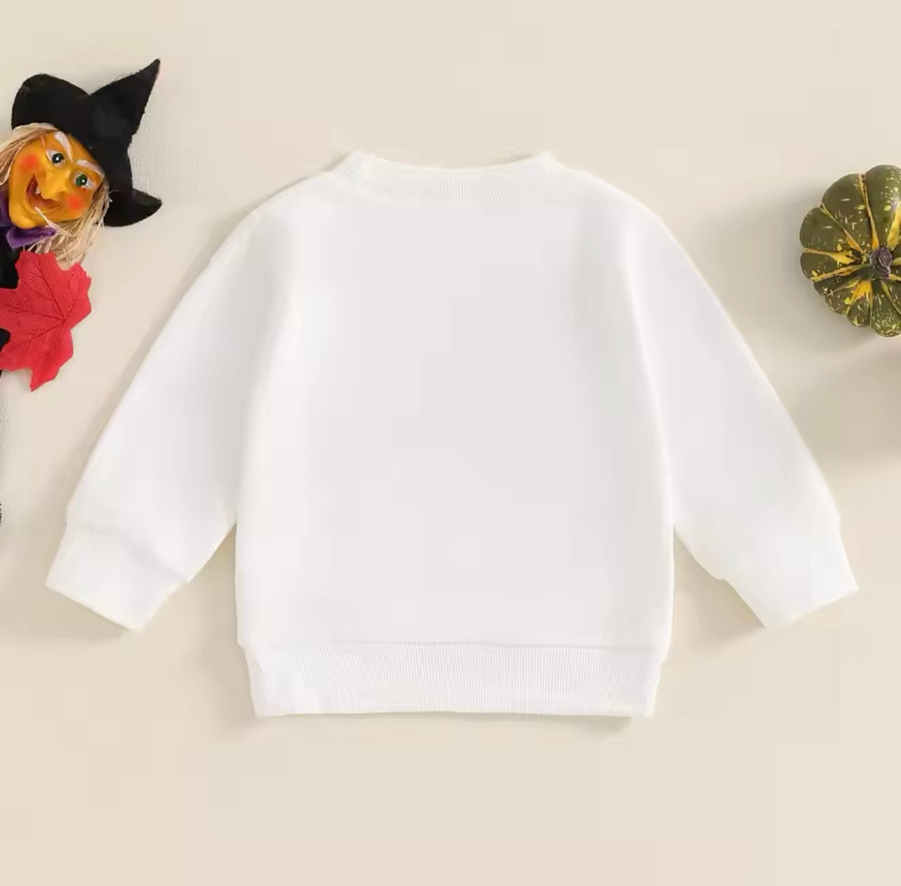 Pumpkin Motif Sweater