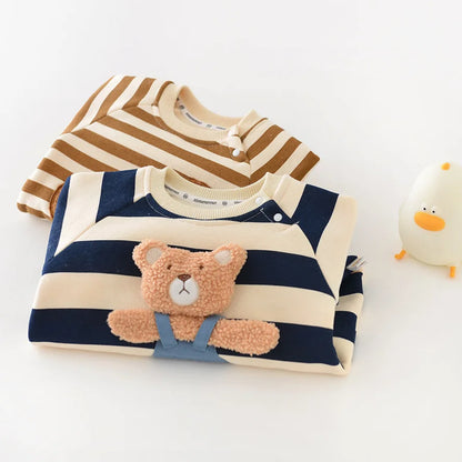 Bruno The Bear Baby Romper