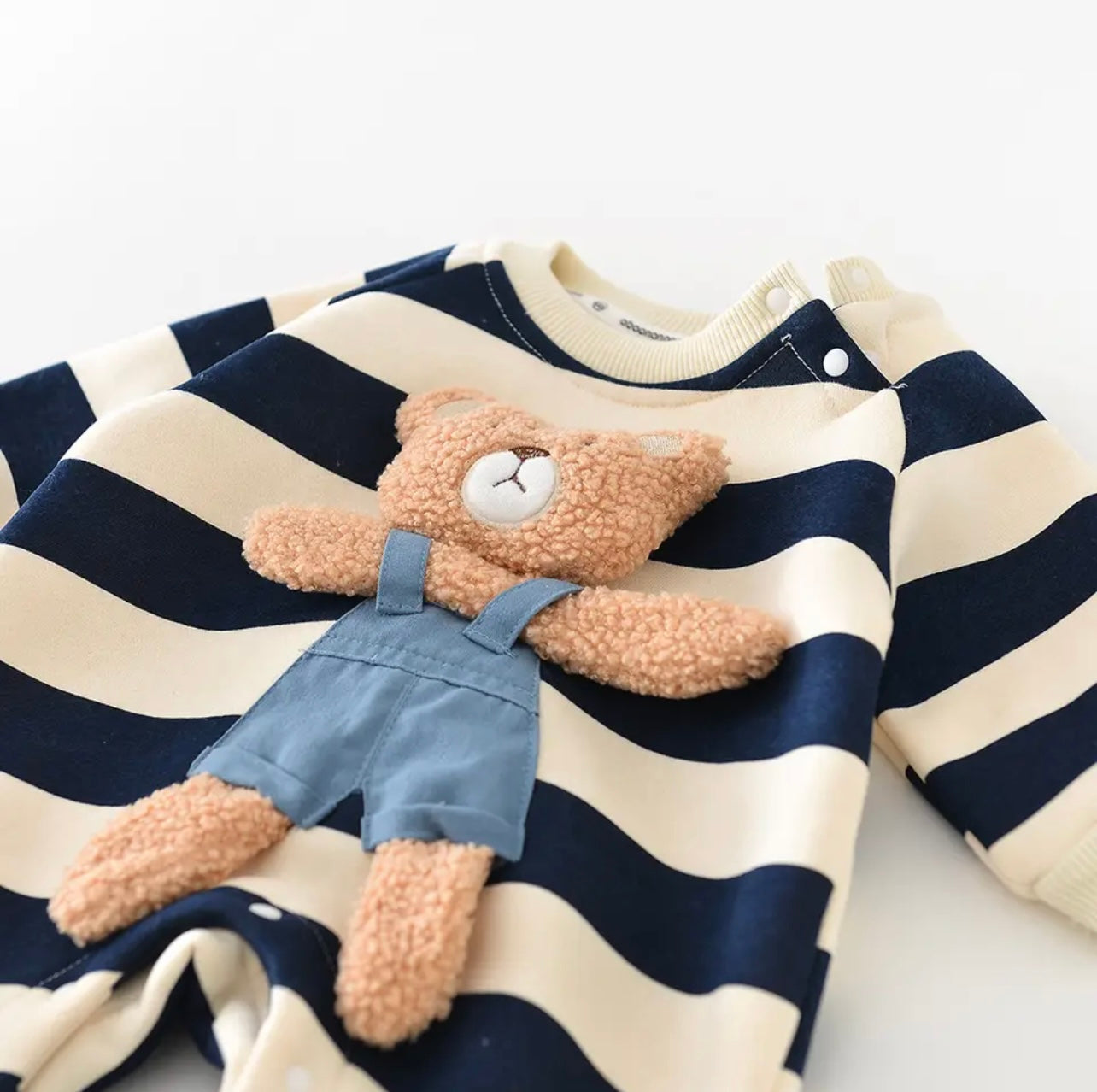 Bruno The Bear Baby Romper