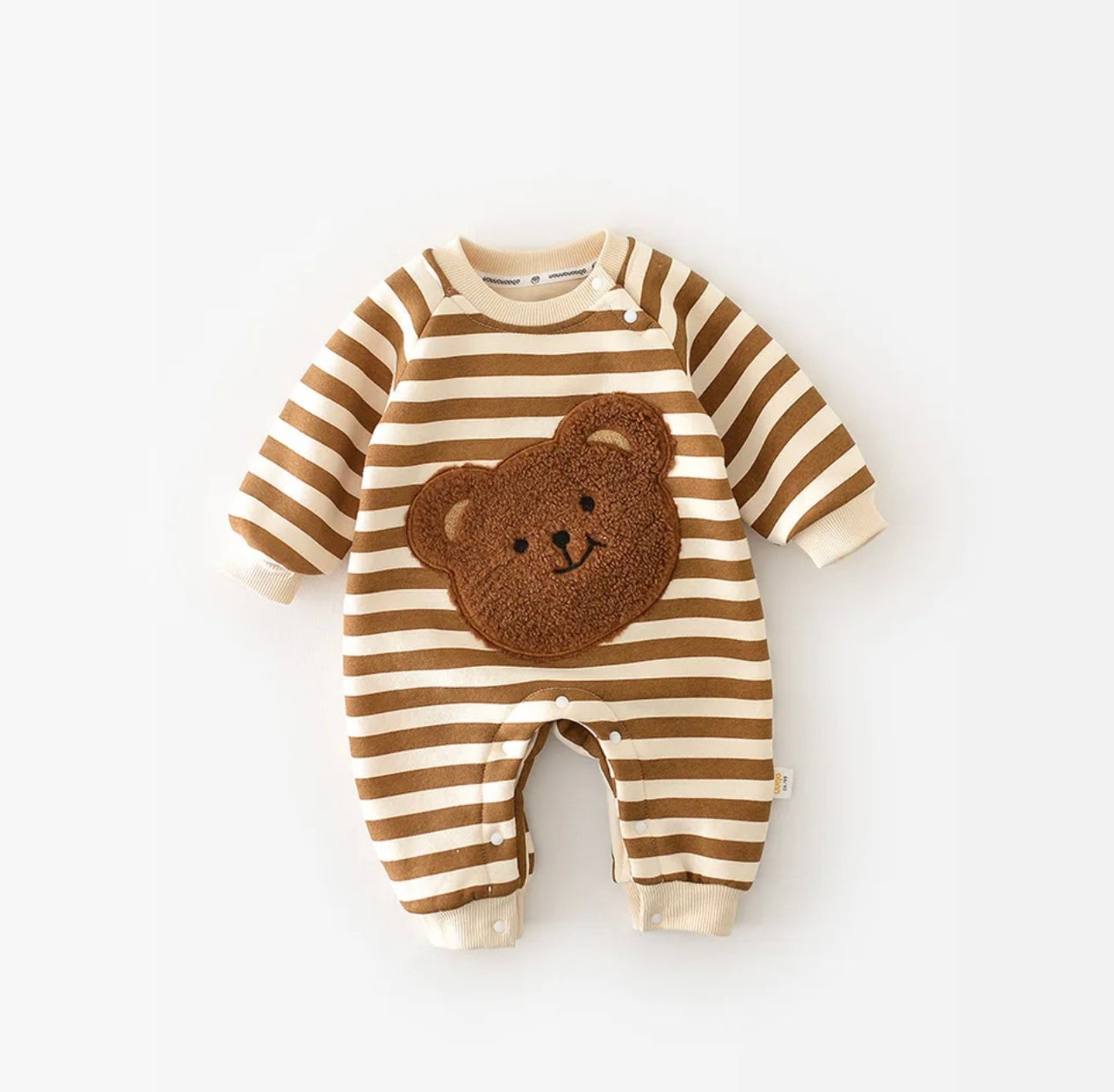 Bruno The Bear Baby Romper