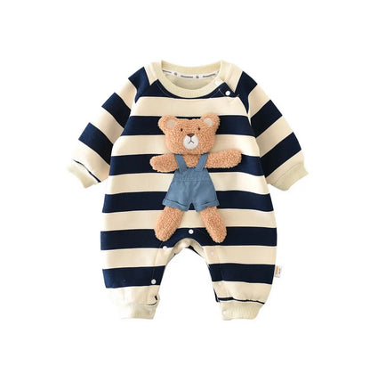 Bruno The Bear Baby Romper